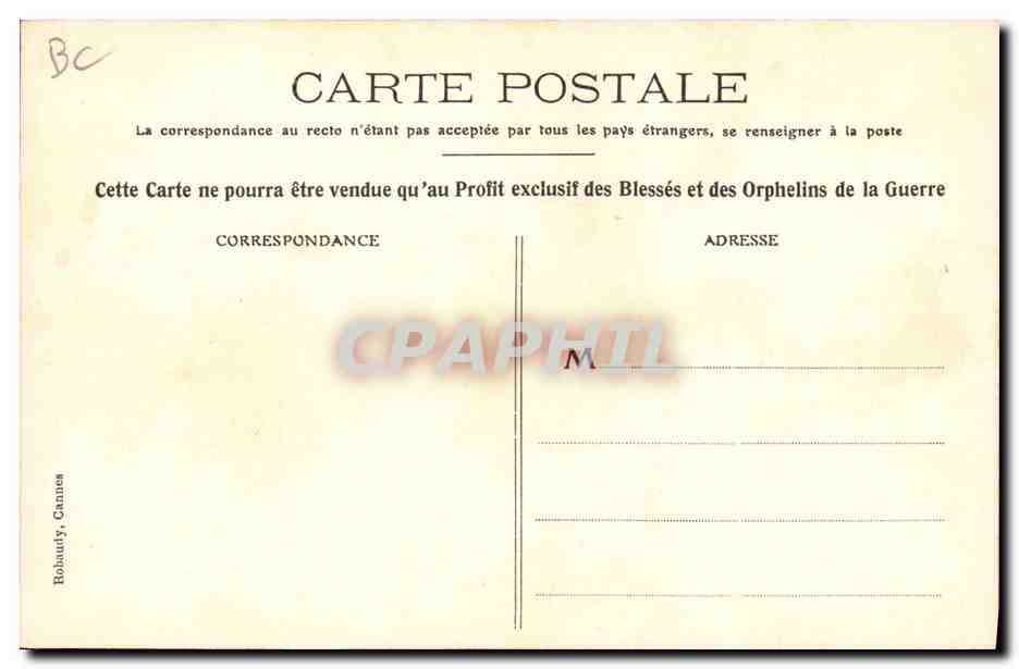 CPA Militaria Renouveau  — Rückseite