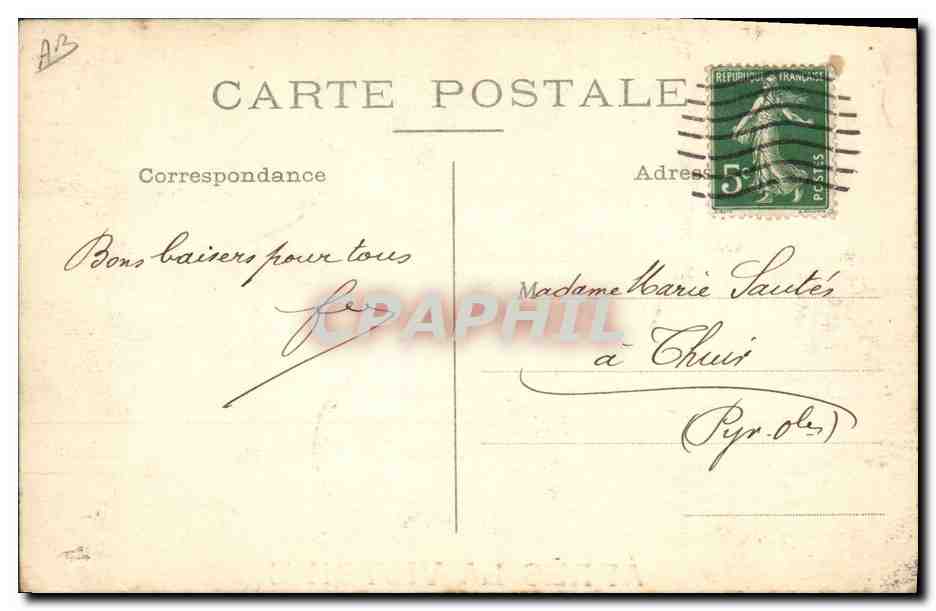 CPA Militaria Apres la victoire Carte des Balkans  — Rückseite