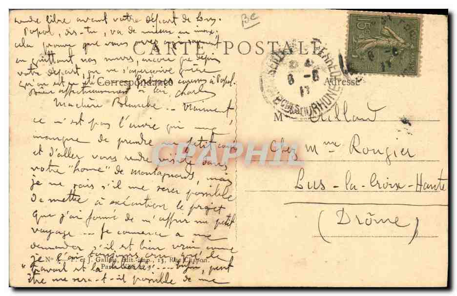 CPA Militaria Fumy Au pays des saucisses et des Delicatessen Saucisse Zeppelin Dirigeable  — Rückseite