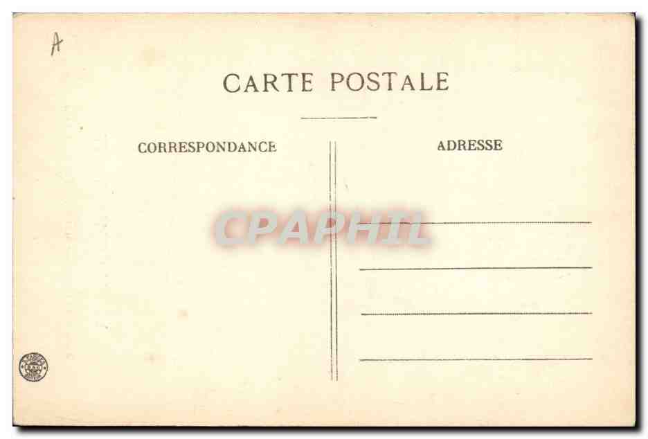 CPA Militaria Vieux combattant Fargeot Union des Mutiles  — Rückseite