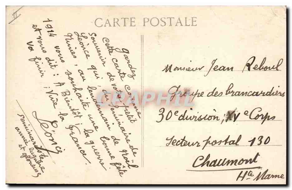 CPA Militaria L'expiation  — Rückseite