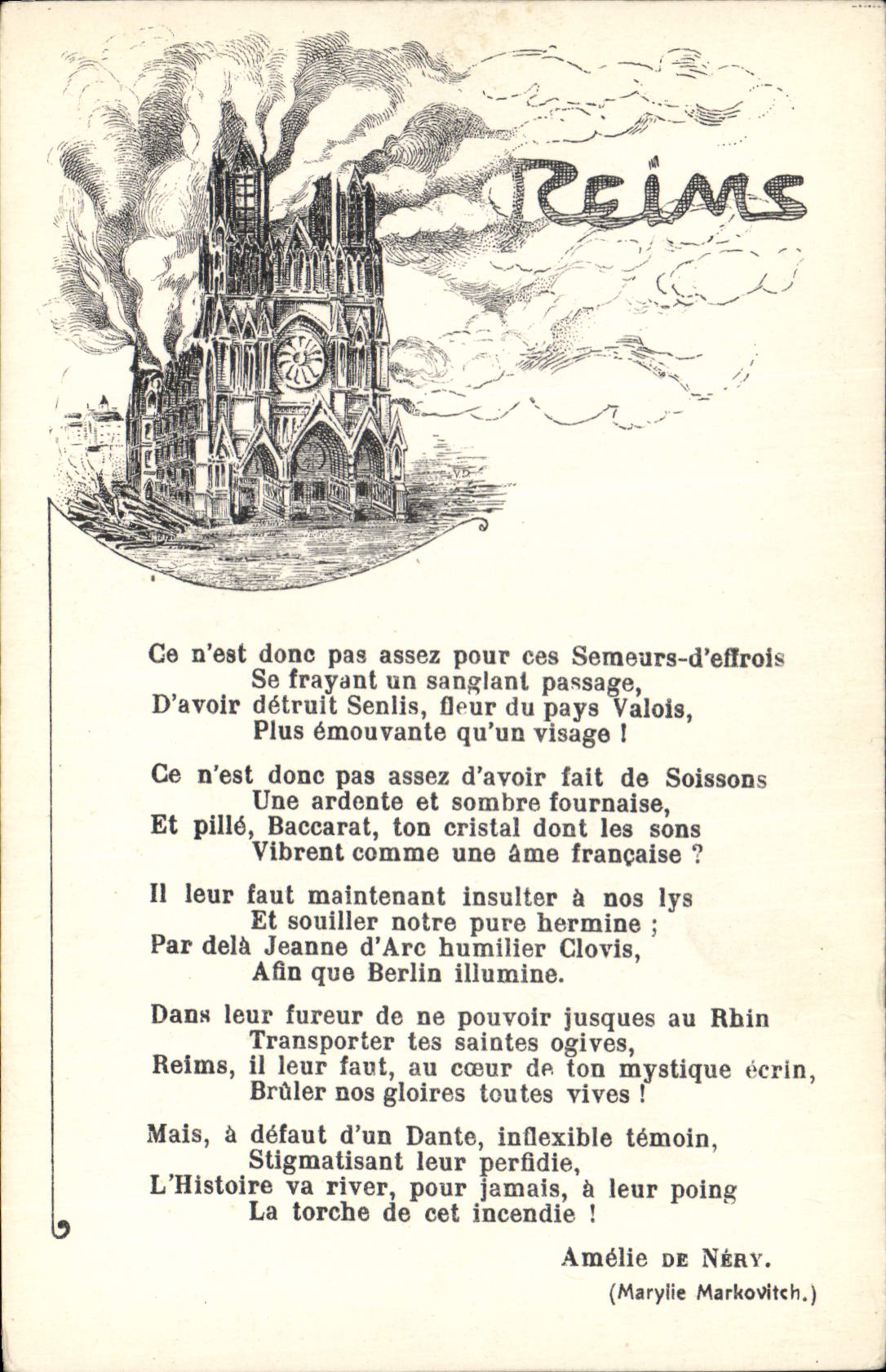 CPA Militaria Reims 