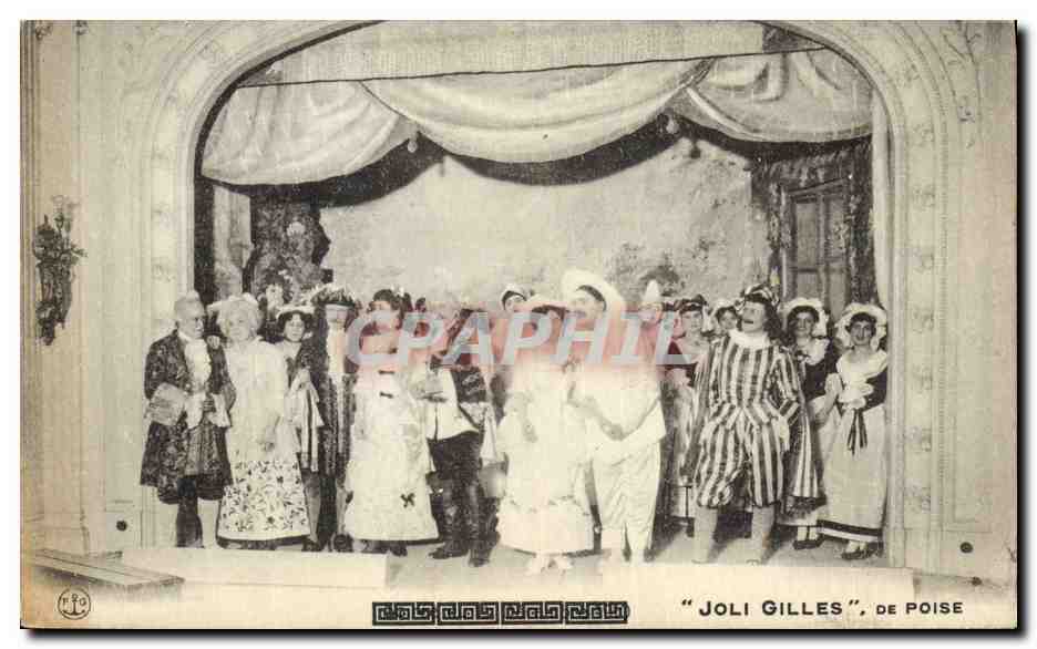 CPA Theatre Joli Gilles de Poise 