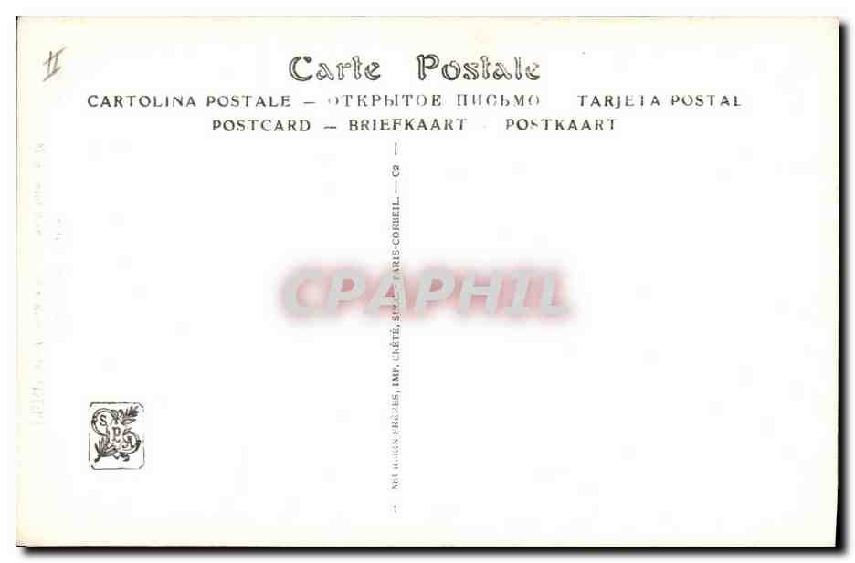 CPA Salons de Paris Perron Suzanne au bain — Rückseite