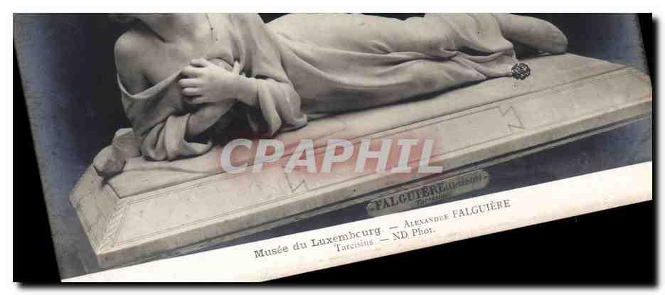 CPA Paris Musee du Luxembourg Alexandre Falguiere Tarcisius