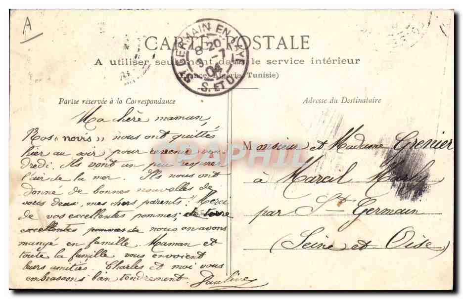 CPA Folklore Les Sables d'Olonne Le jugement de Paris Juge consciencieux — Verso