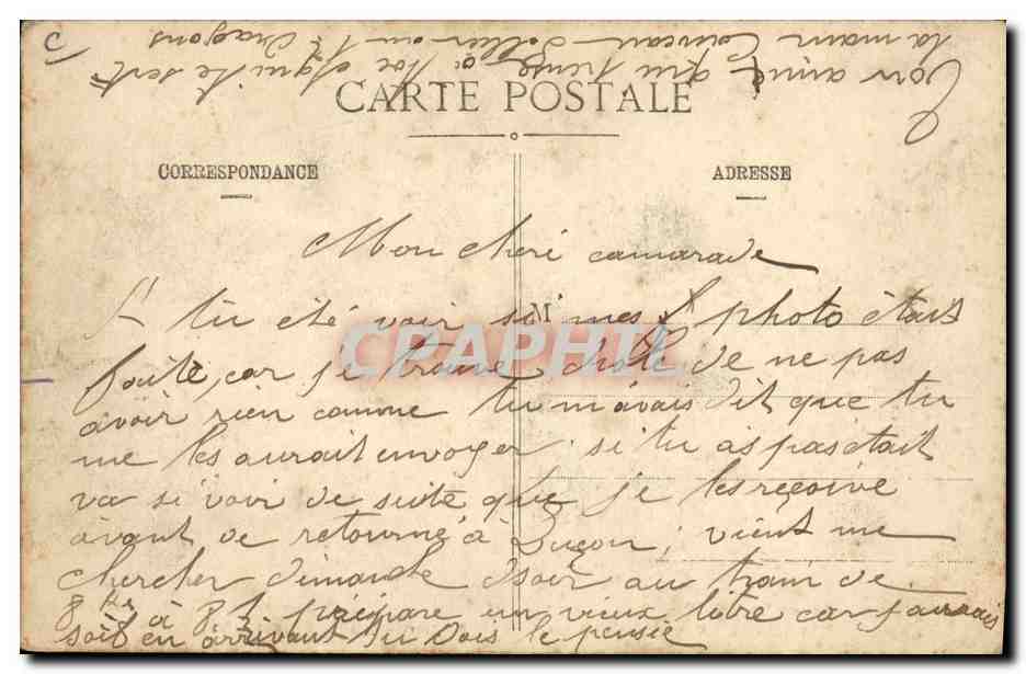 CPA Folklore Le maraichinage a l'auberge Pendant  — Verso