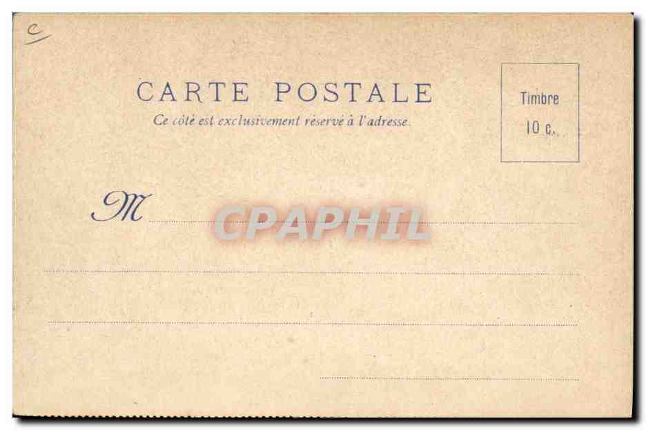 CPA Folklore Bresse Cognac Otard Dupuy Femme Enfant Poupee — Verso