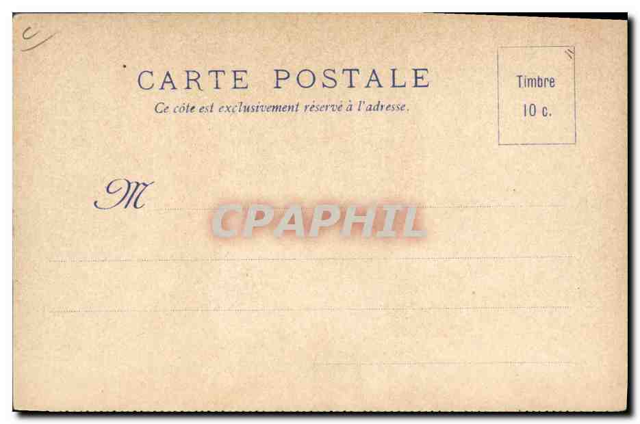 CPA Folklore Poitou Vendee Cognac Otard Dupuy — Verso