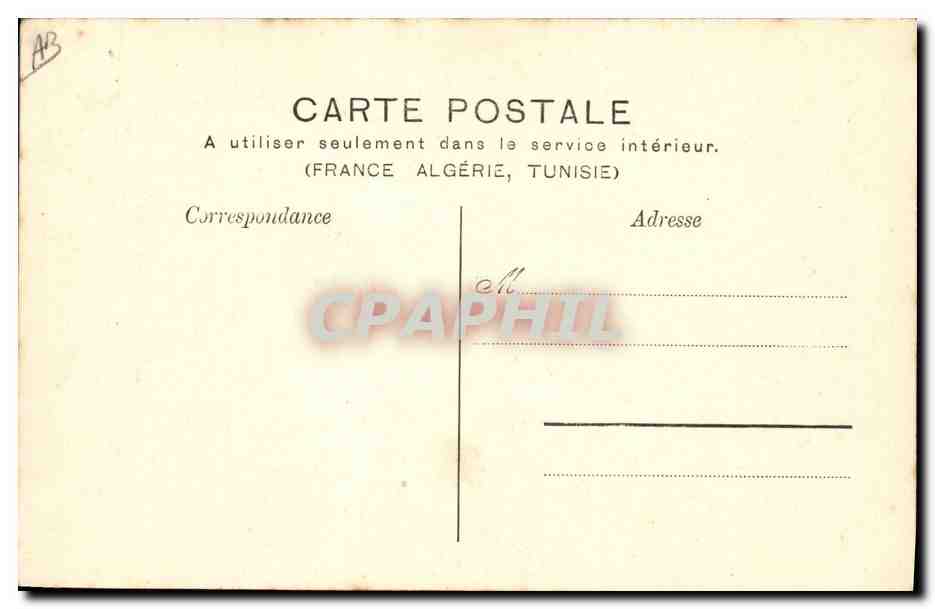 CPA Folklore Lucon Vendee Fileuse de lin en 1865 — Verso