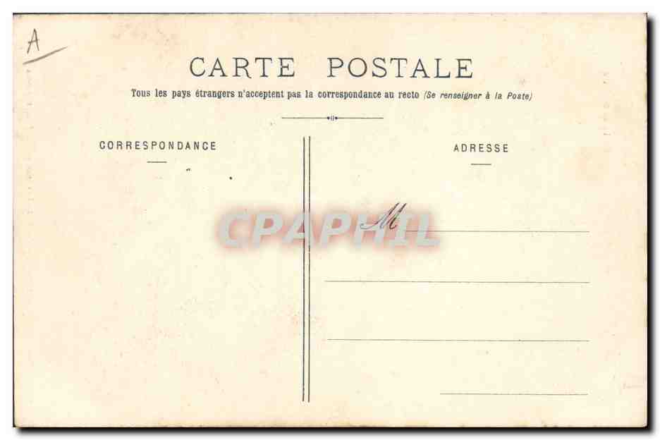 CPA Folklore Marin et Sablaise  — Verso