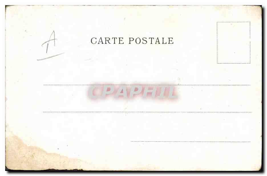 CPA Fantaisie Illustrateur le feu — Rückseite