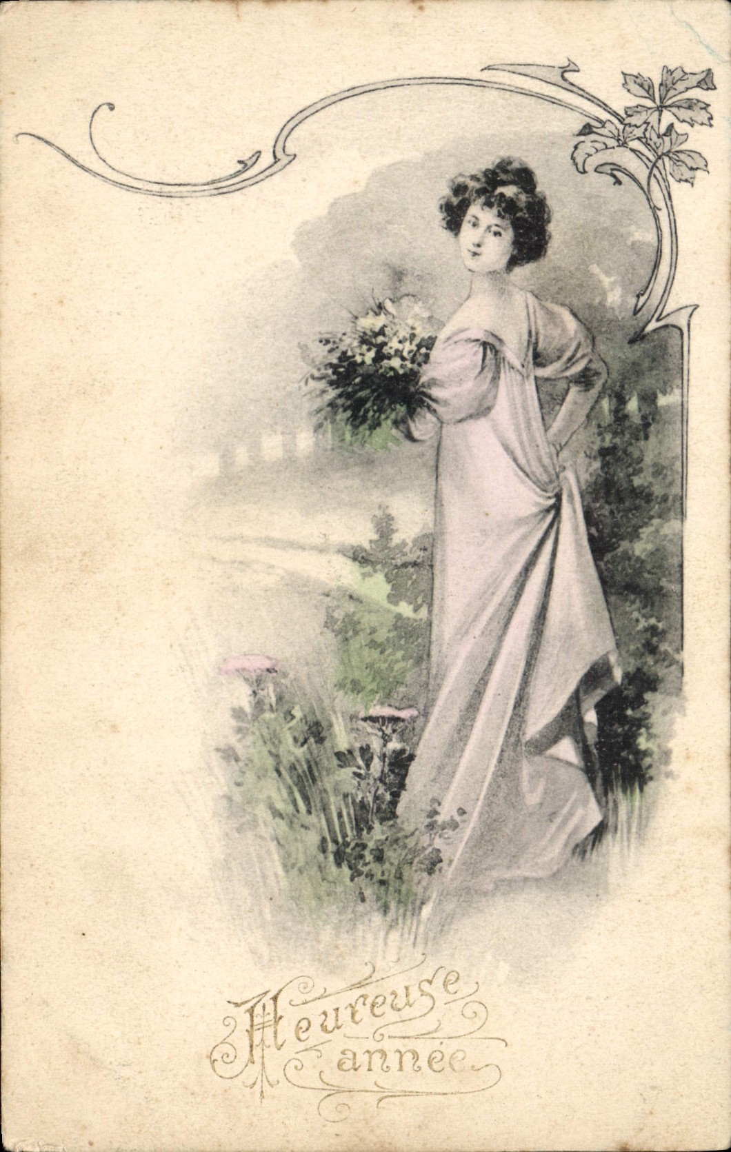 CPA Fantaisie Illustrateur Femme