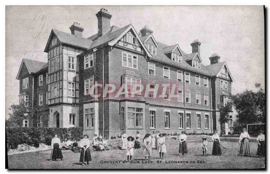 CPA Convent on our lady St Leonards on Sea Croquet 