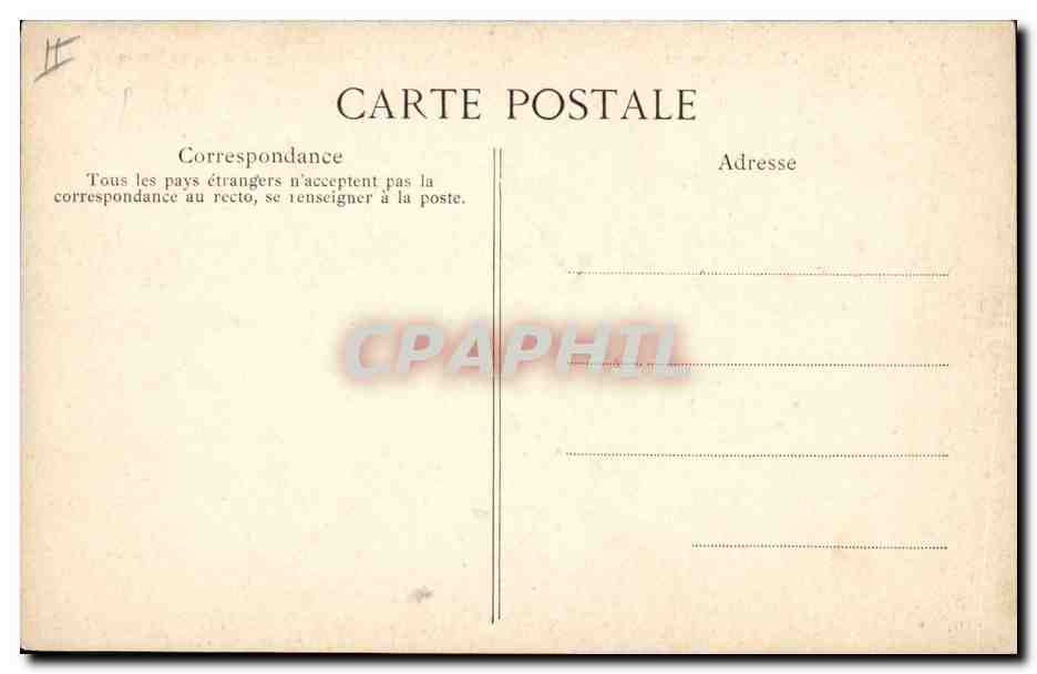 CPA Parame Plage Groupe de villas Croquet  — Rückseite