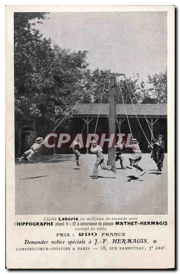 CPA Hippographe Mathet Hermagis Rue Rambuteau Paris 