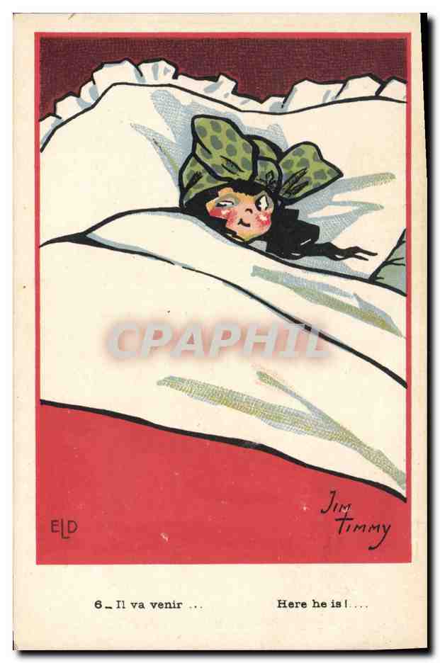 CPA Fantaisie Illustrateur Jim Tinny Enfant 