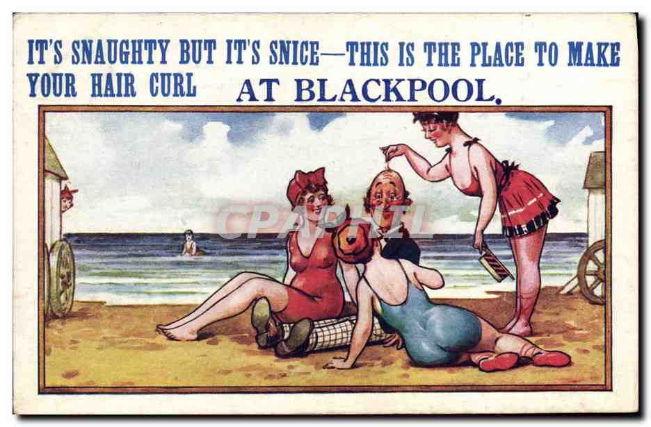 CPA Fantaisie Illustrateur At Blackpool