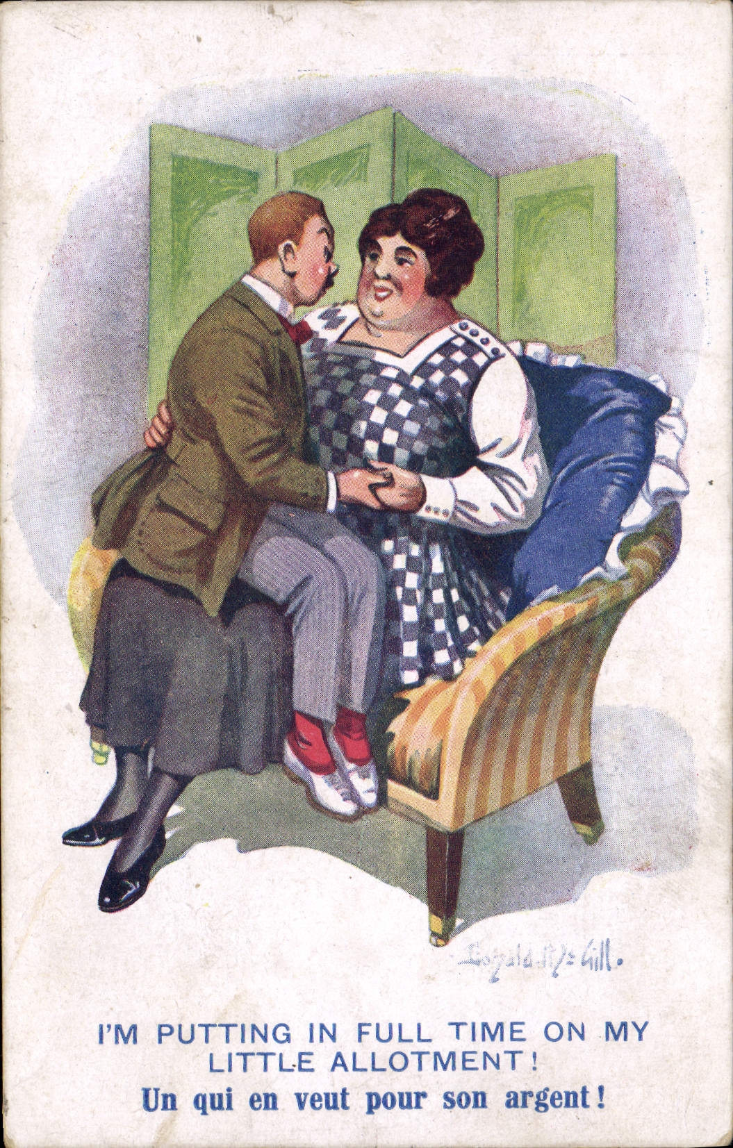 CPA Fantaisie Illustrateur Donald Mc Gill 