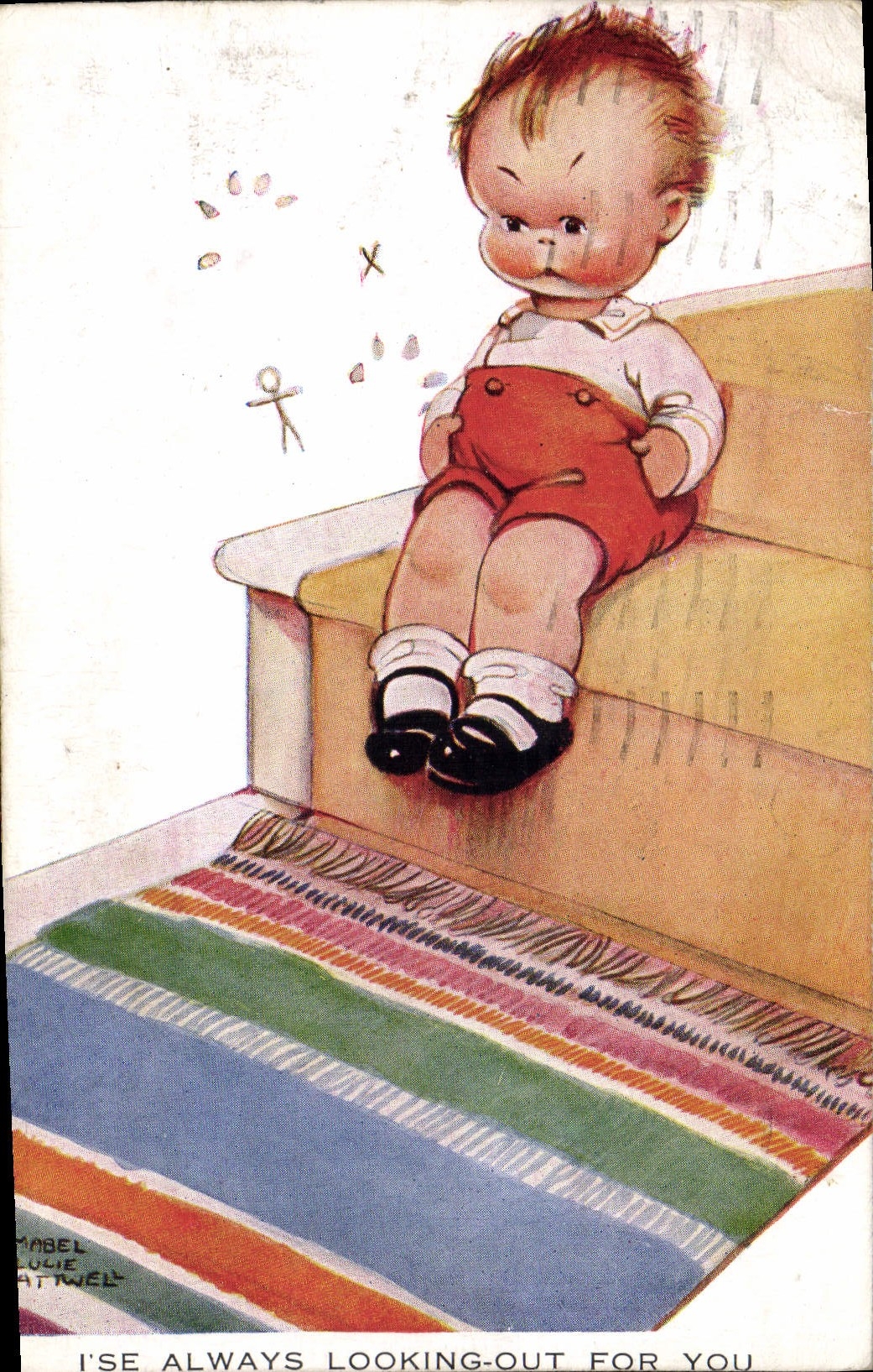 CPA Fantaisie Illustrateur Enfant