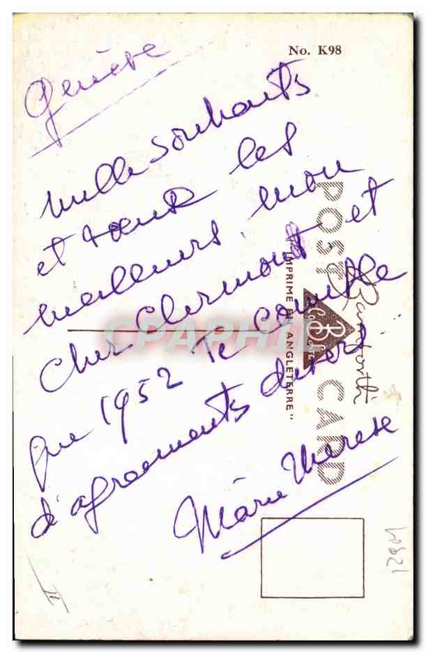 CPA Fantaisie Illustrateur Enfant Chien — Rückseite