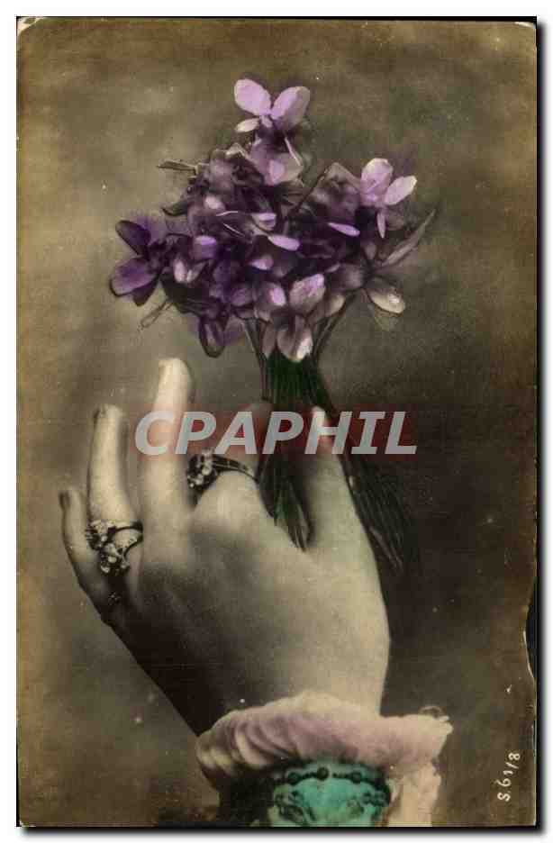 CPA Fantaisie Fleurs 
