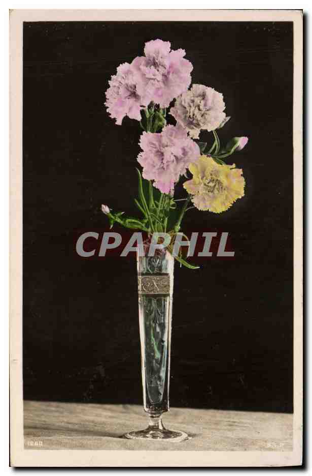 CPA Fantaisie Fleurs 