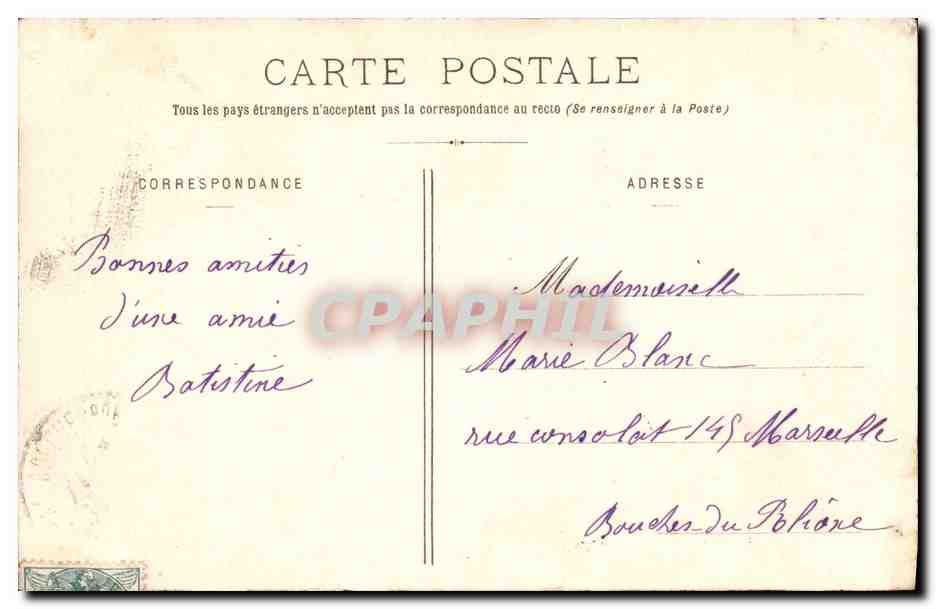CPA Petit page Enfant Chanson joyeuse  — Rückseite
