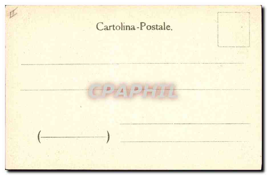 CPA Bologna Pinacoteca S Cecilia Sanzio  — Rückseite