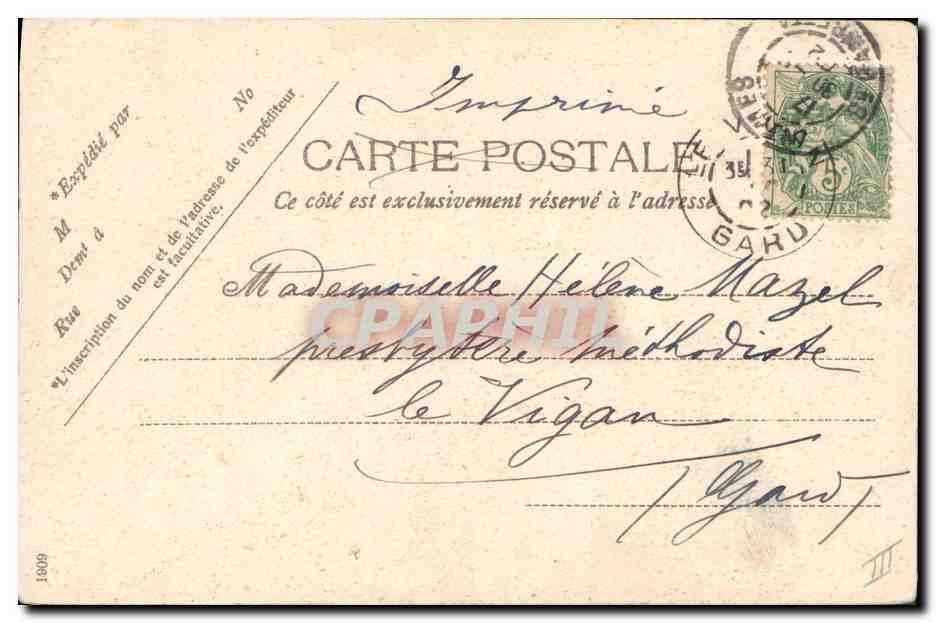 CPA Cochon Porc Enfants  — Rückseite