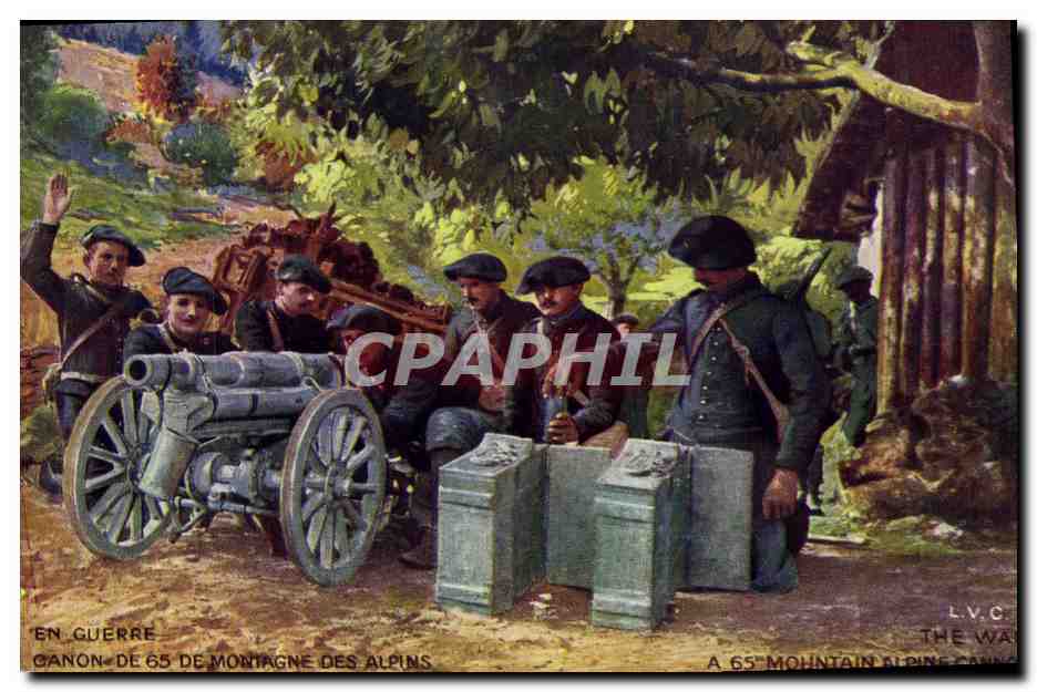 Canon de 65 de montagne des Alpins — L.V.C. — Édition L.V.C.
