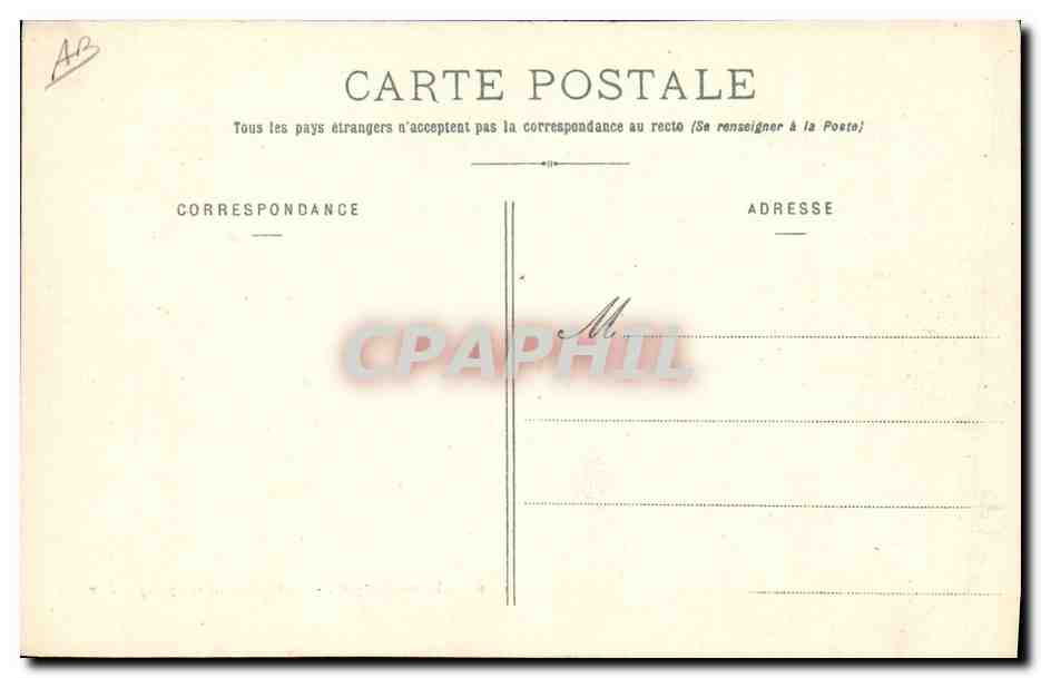 CPA Militaria Chasseurs Alpins Exercice de tir sur parapet de neige Raquettes — Rückseite