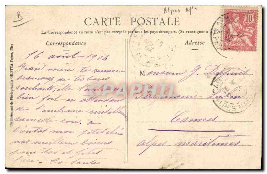 CPA Militaria Chasseurs Alpins Batteries alpines en manoeuvres dans les Alpes — Verso
