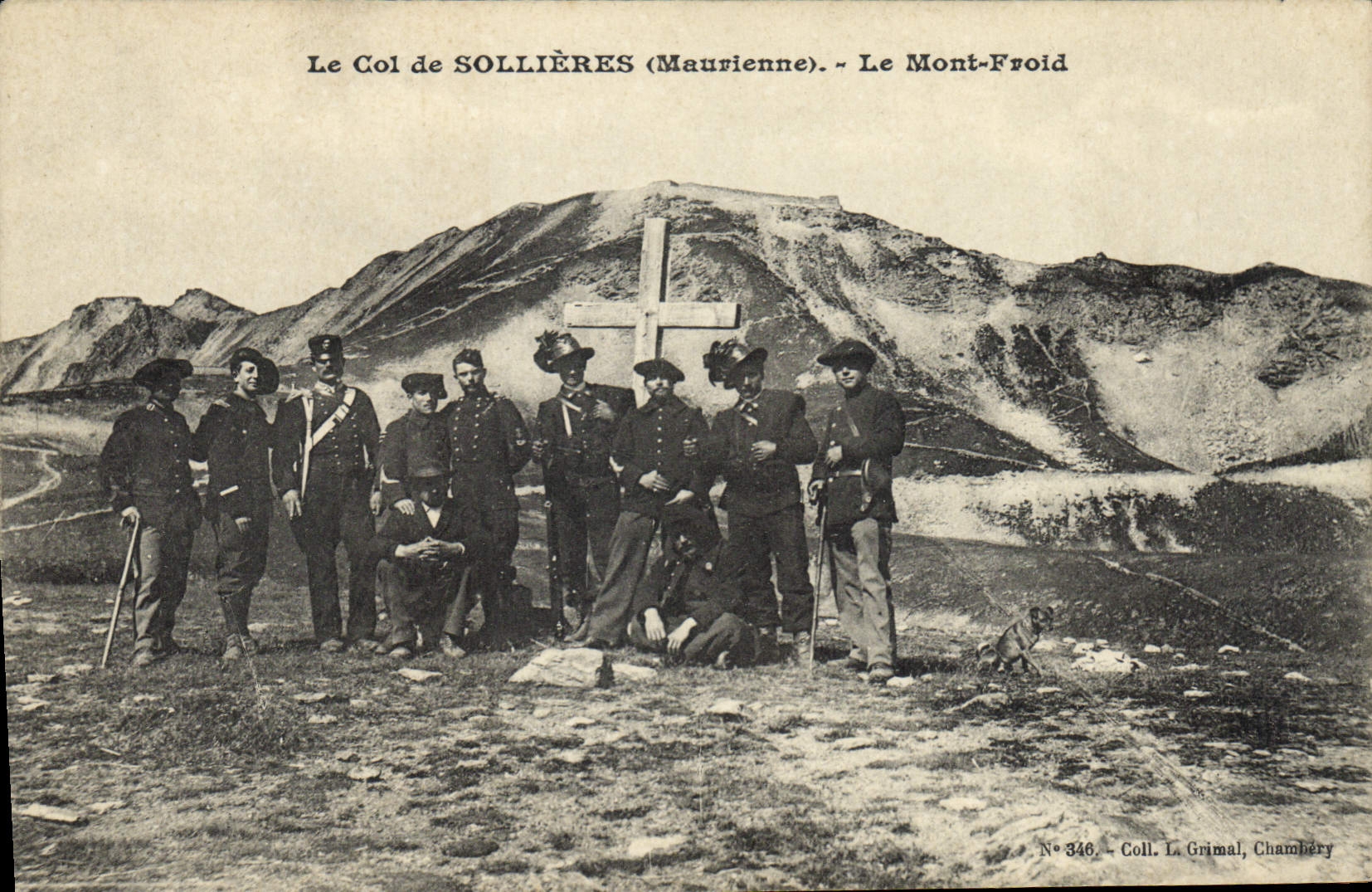 Le Col de SOLLIÈRES (Maurienne) - Le Mont-Froid - Coll. L. Grimal, Chambéry, N° 346