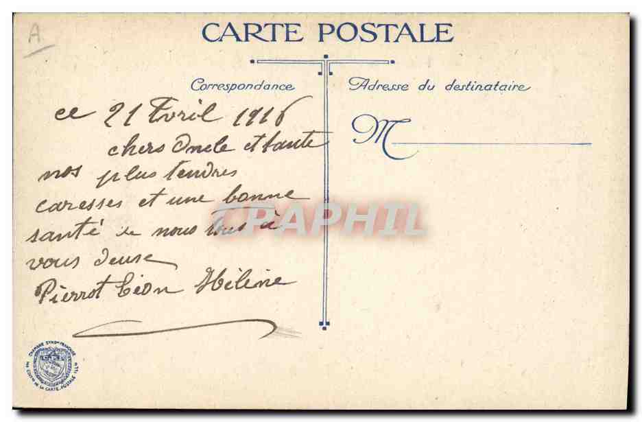CPA Militaria Chasseurs Alpins preparant le repas Theiry Aine Vetements Marseille — Verso