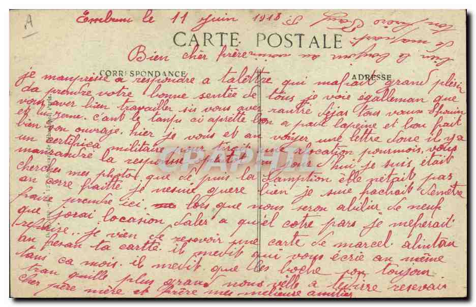 Soldat français en action — Nos Diaboles Bleus — Éditeur EID, n° de série non visible — Reverso