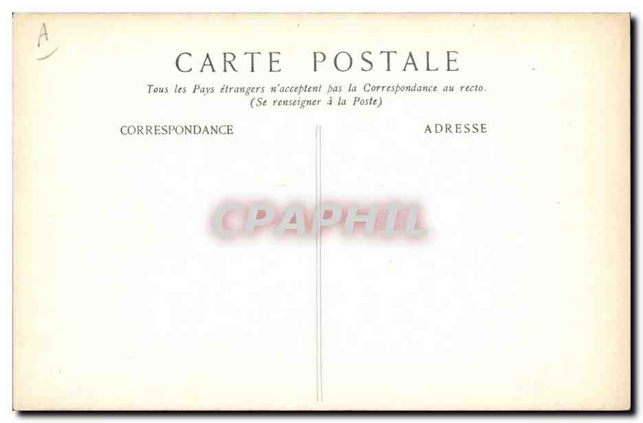 CPA Militaria Marianne — Rückseite