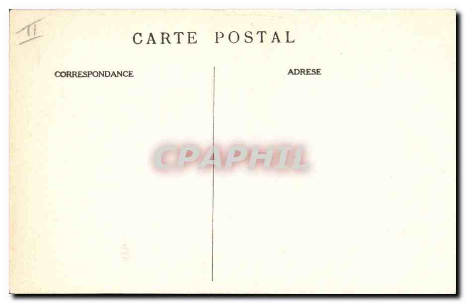 CPA Militaria En batterie Le 420 — Rückseite