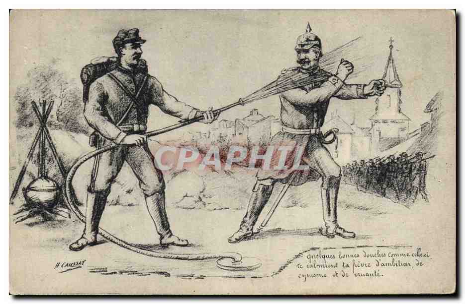 CPA Militaria Pompier 