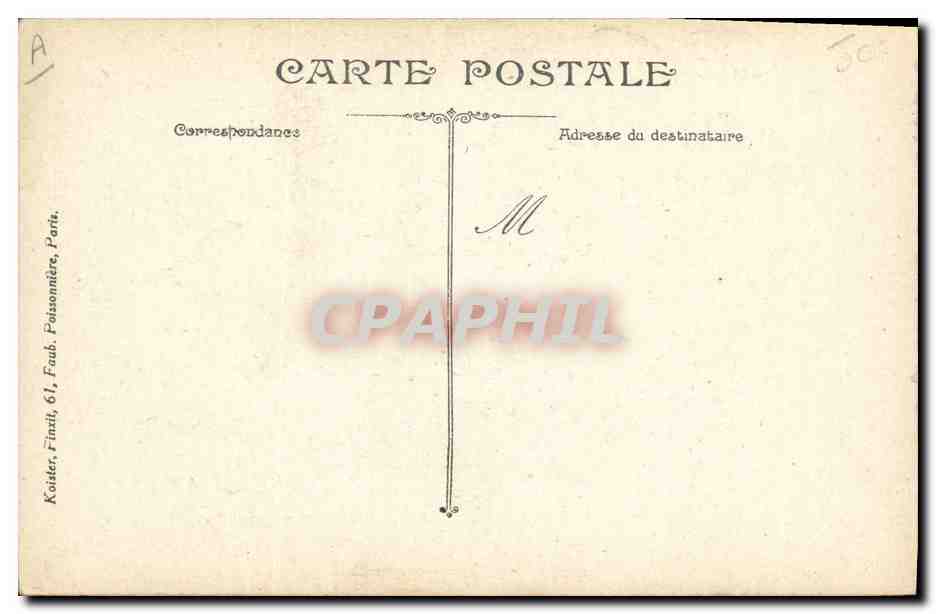CPA Militaria De l'agence Wolff — Rückseite