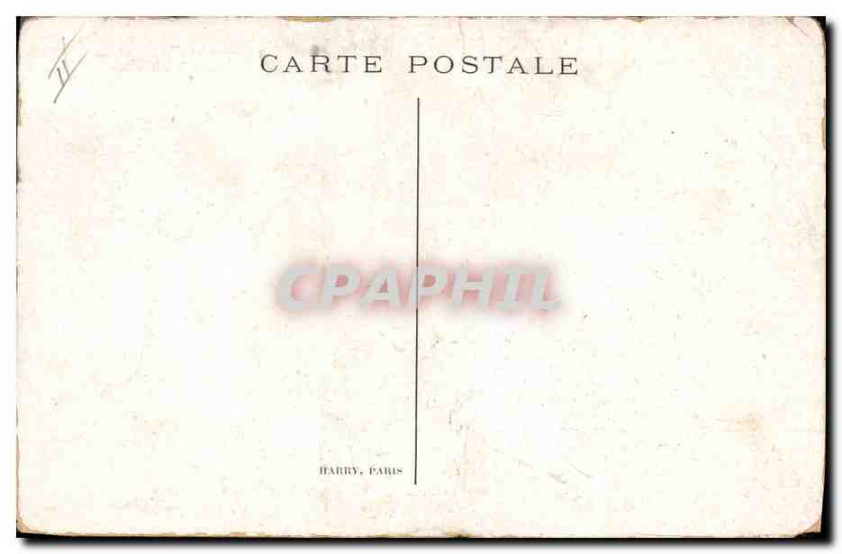 CPA Militaria Operation europeenne Russie Russia — Verso