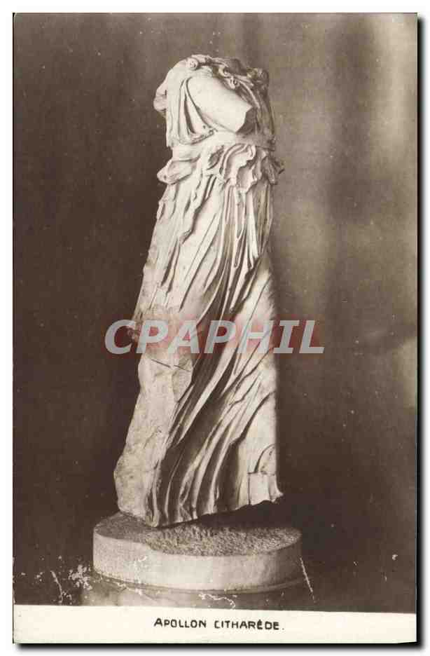 Apollon Citharède — statue antique — Edition Ville de Genève, Série A - Anverso