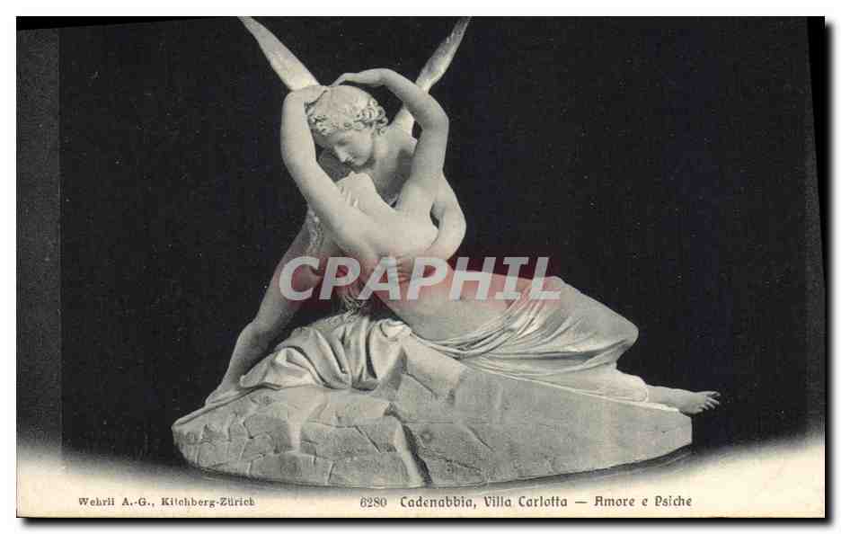Cadenabbia, Villa Carlotta — Amore e Psiche — Wehrli A.-G., Kilchberg-Zürich