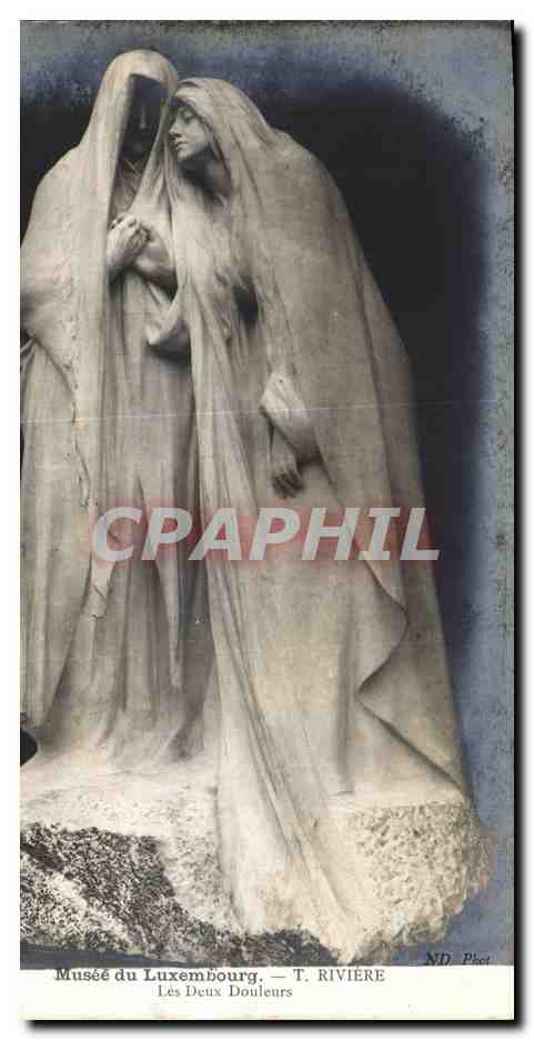 CPA Paris Musee du Luxembourg Riviere Les deux douleurs 