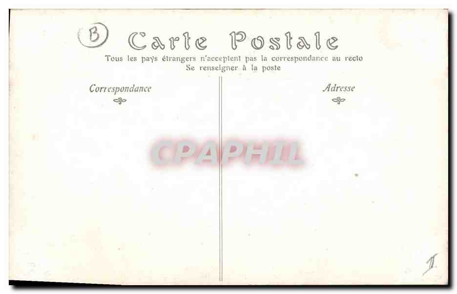 CPA Paris Musee du Luxembourg Riviere Les deux douleurs  — Rückseite