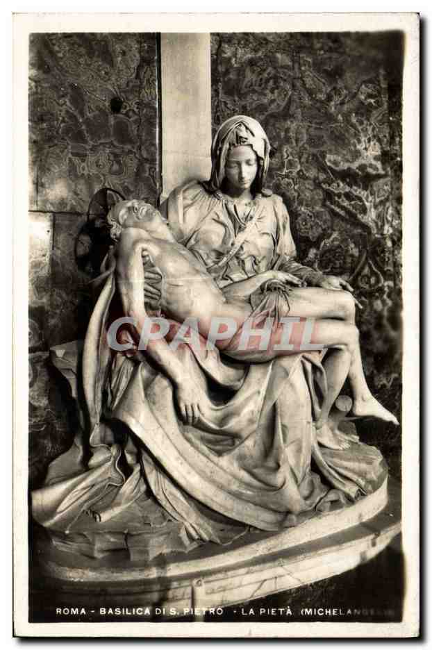 Roma - Basilica di S. Pietro - La Pietà (Michelangelo)