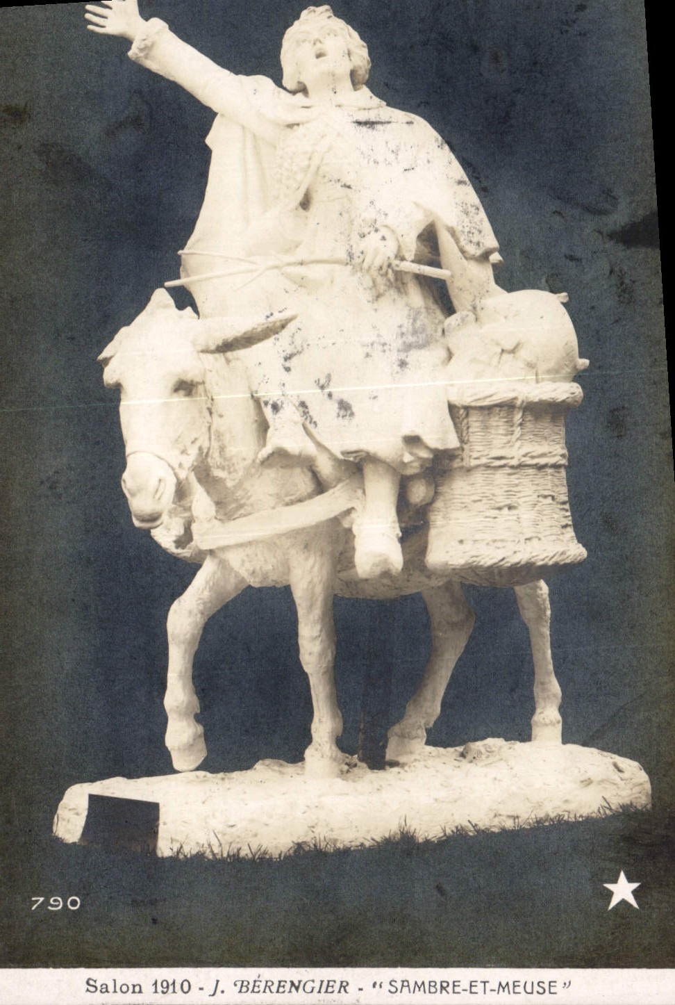 Statue de Sambre-et-Meuse — Salon 1910 — J. BÉRENGIER