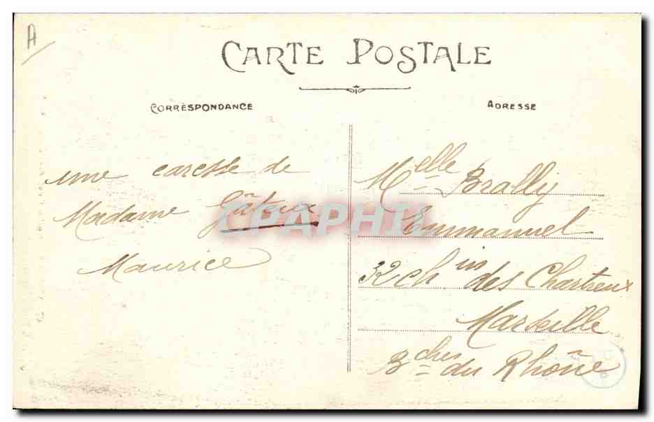 CPA Folklore Angers Coiffe Pont de Ceaise  — Verso