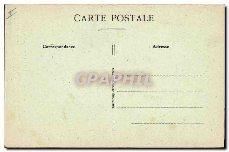 CPA Folklore Au marais de Challans Vendee  — Verso