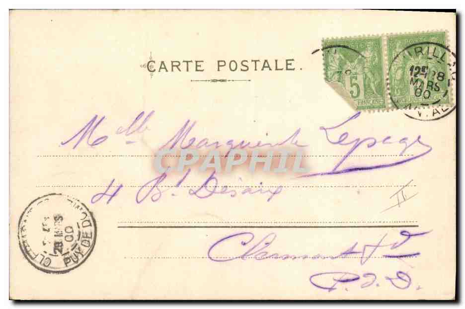 CPA Fantaisie Illustrateur Enfant  — Rückseite